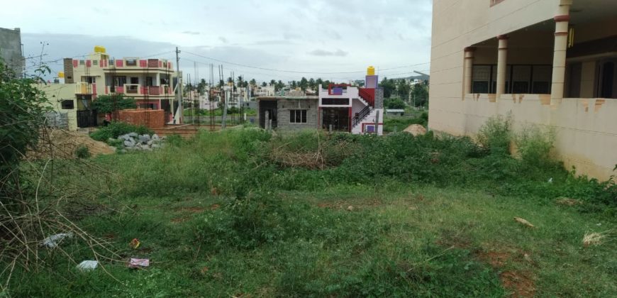 Site Sale 2400sqft Mysore