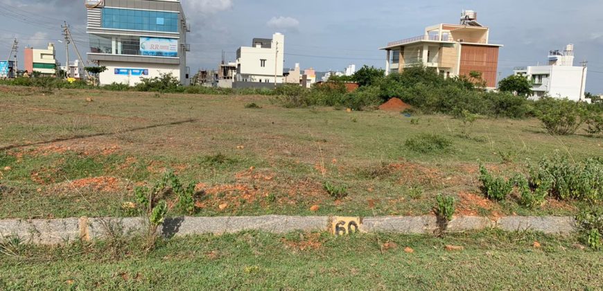 2400sqft West Face Residential Site Sale Vivekanadhanagara, Mysore