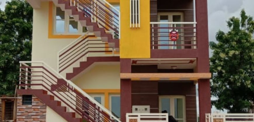 Two Floor House In 600 Sqft Site In Sathgalli Mysore
