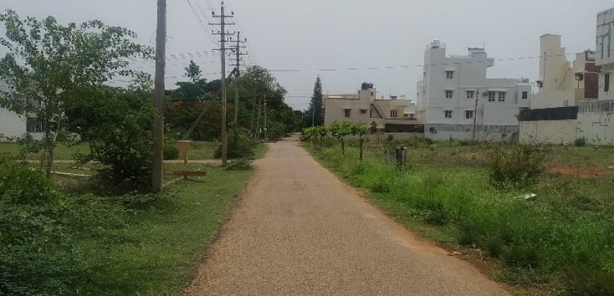2400 Sqft West Face Site Sale Vijayanagara, Mysore