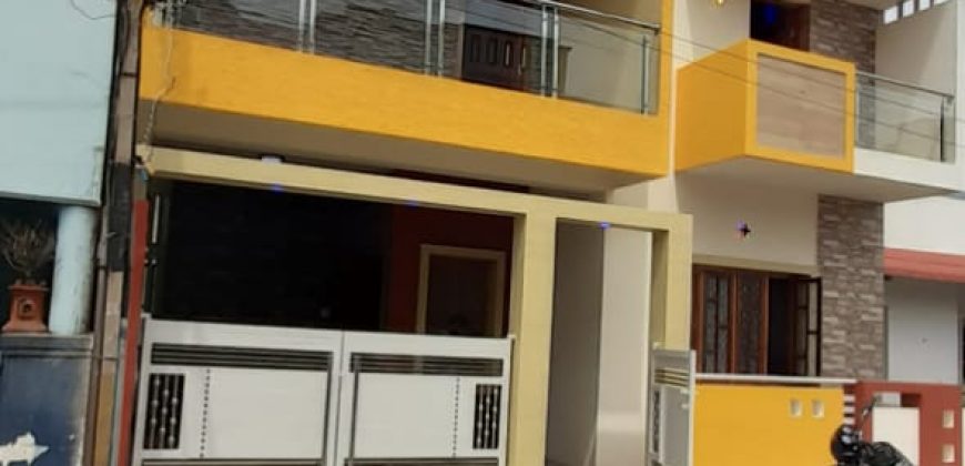 1350 Sqft  West Face  Residential Duplex House Sale Kuvempunagar, Mysore