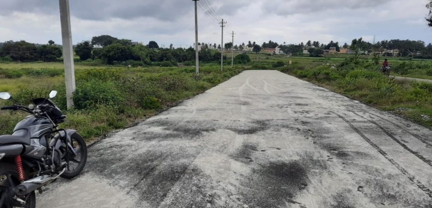 North Face Residential Site Sale Ilavala, Mysore