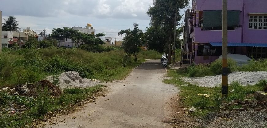 1200 Sqft East Face Residential Site Sale Srirampura, Mysore