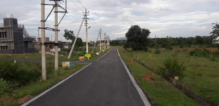 2400 Sqft North Face Plot Sale Bogadi, Mysore