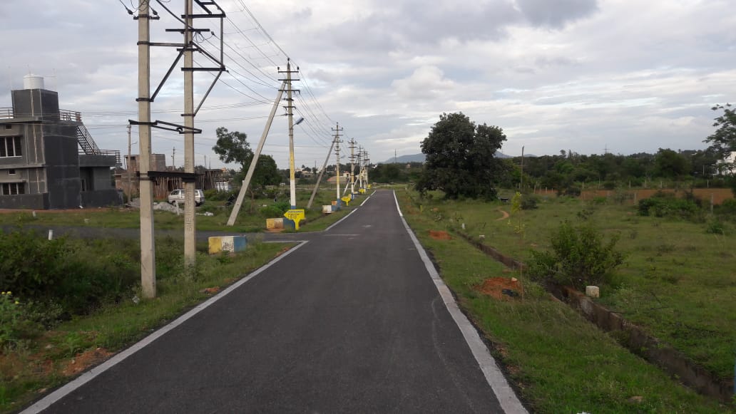 2400 Sqft North Face Plot Sale Bogadi, Mysore