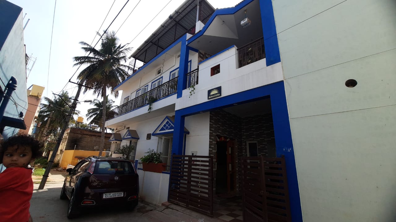 1125 Sqft East Face Residential Duplex House Sale Gangothri Layout, Mysore