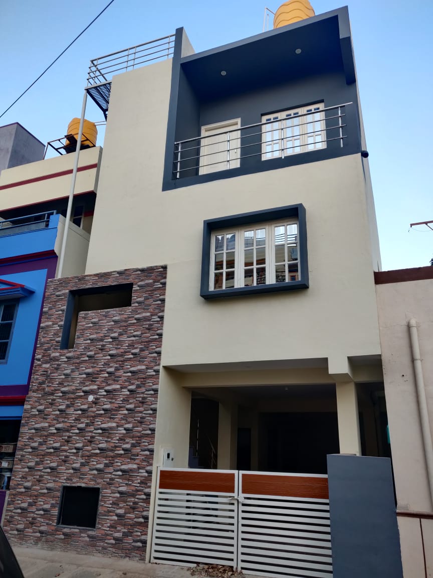 600 Sqft East Face Residential Triplex House Sale Dattagalli, Mysore