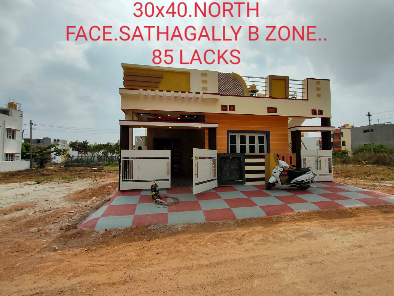 1200 Sqft North Face Residential House Sale Sathagalli, Mysore