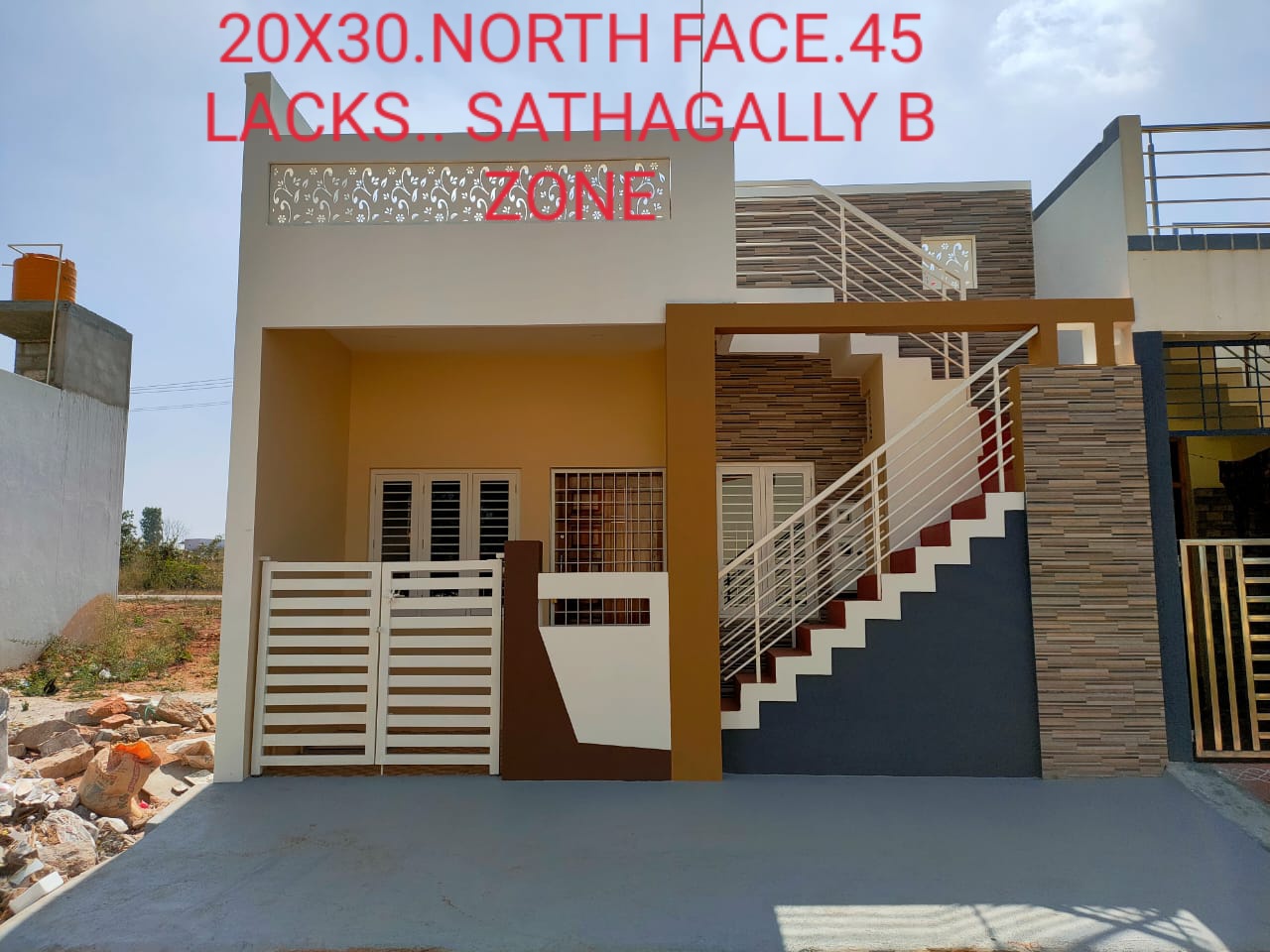 600 Sqft North Face Residential House Sale Sathagalli, Mysore