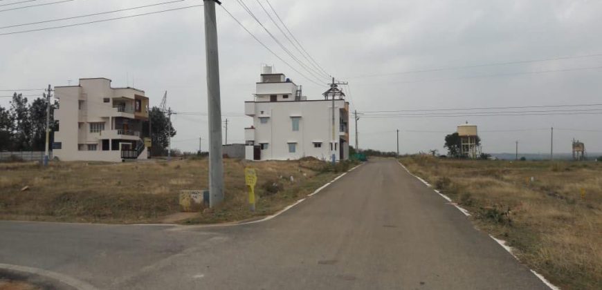 2400 Sqft North Face Plot Sale Bogadi, Mysore