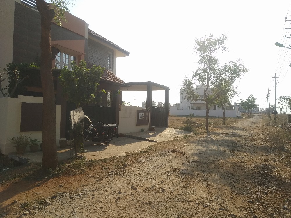 2400 Sqft North Face Residential House Sale  Kaveri Grameena Badavane, Mysore