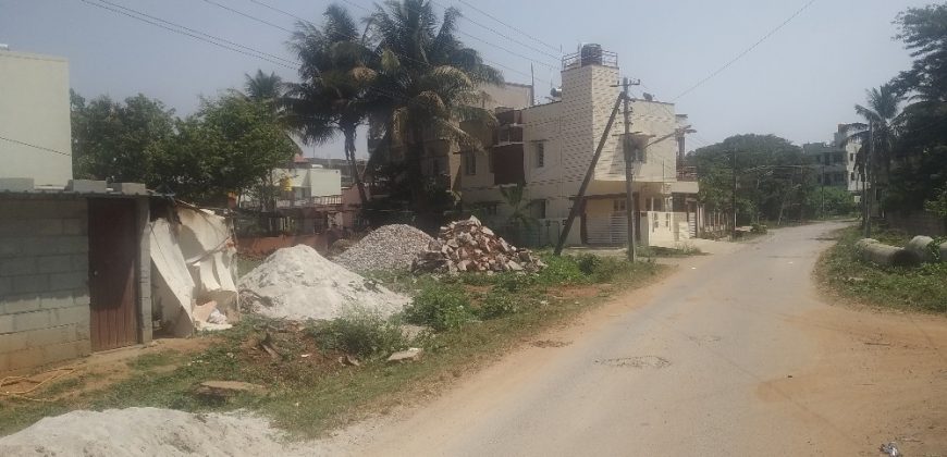 2400 Sqft North West Corner Residential Site Sale Ramakrishna Nagara, Mysore