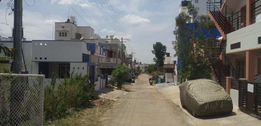 1200 Sqft South East Corner Residential Site Sale Srirampura, Mysore