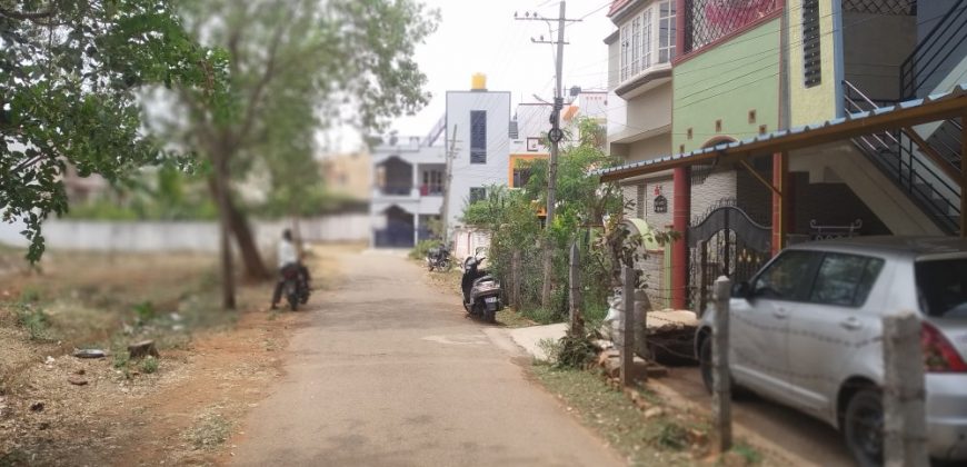 2400 Sqft West Face Residential Site Sale Srirampura, Mysore