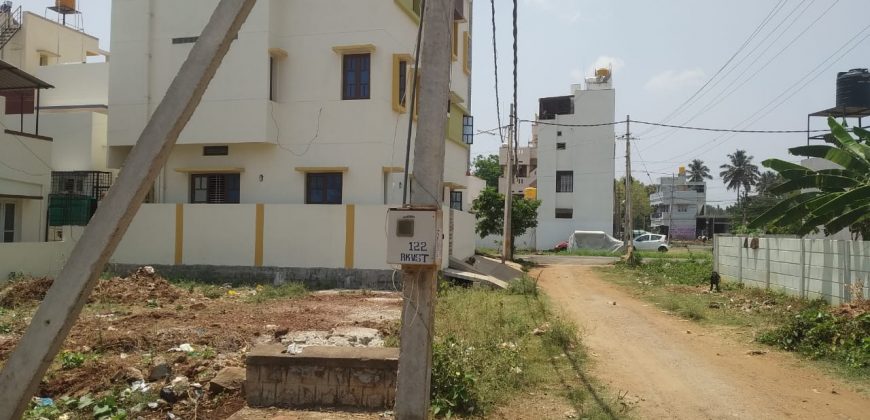 1400 Sqft South West Corner Residential Site Sale Srirampura, Mysore