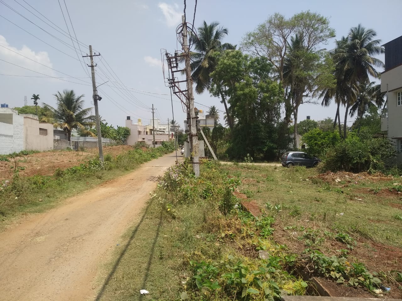 1400 Sqft South West Corner Residential Site Sale Srirampura, Mysore