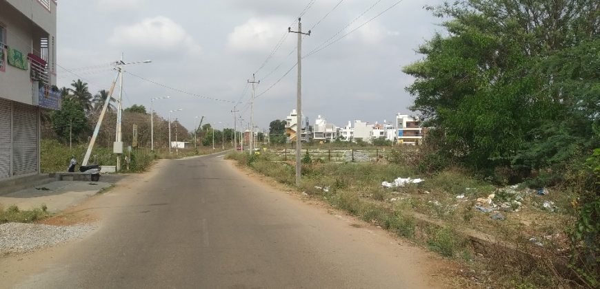 1200 Sqft North Face Residential Site Sale Srirampura, Mysore