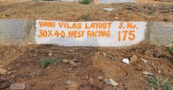 1200 Sqft West Face Residential Site Sale Bannur Road, Mysore