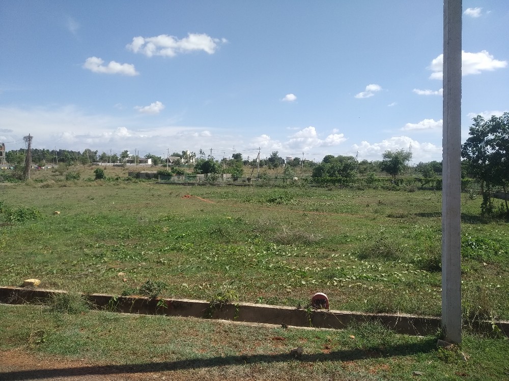 1200 Sqft East Face  Plot Gaythri Badavane, Mysore