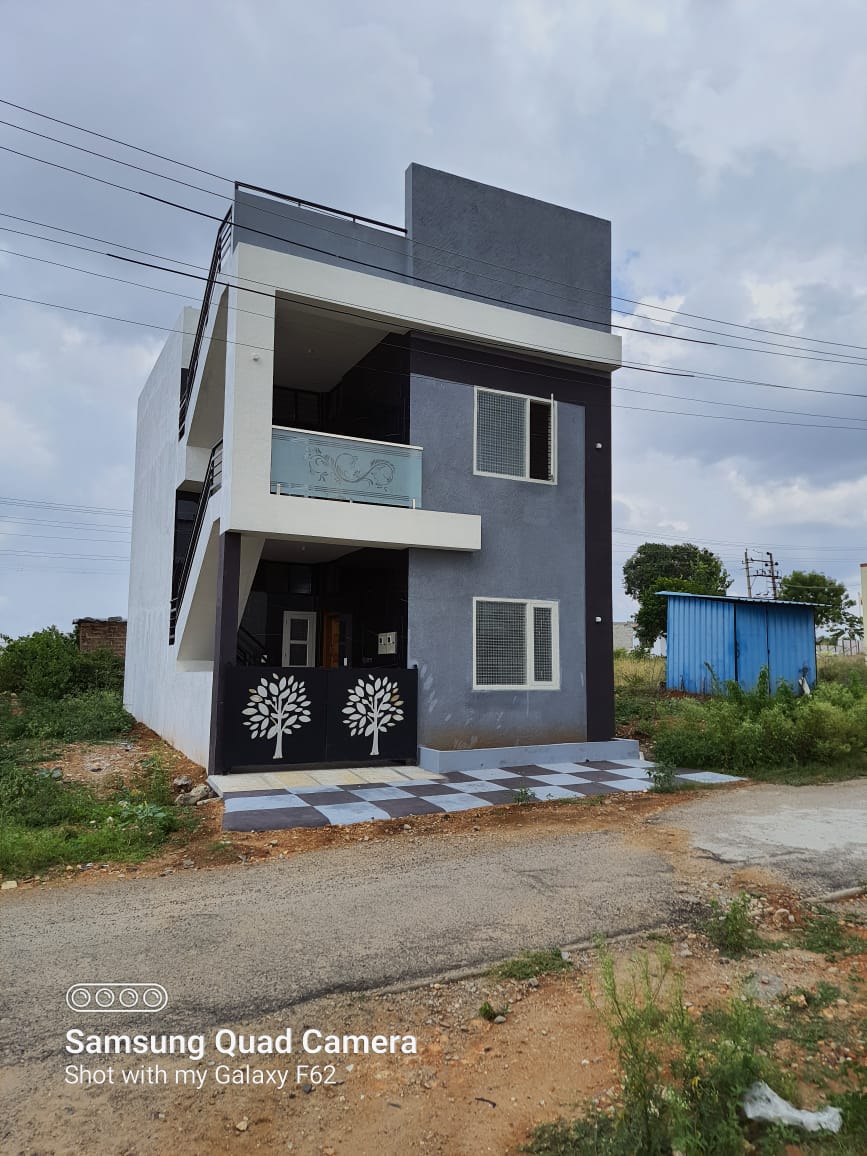 600 Sqft West Face Residential Duplex House Sale Sathagalli, Mysore