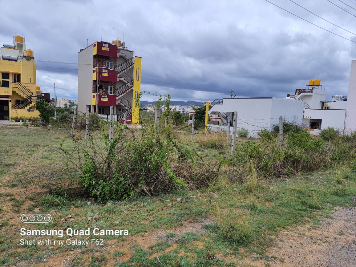 600 Sqft North Face Residential Site Sale Sathagalli, Mysore