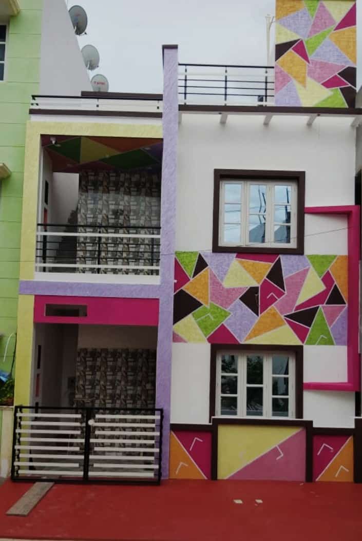 600 Sqft West Face Residential Duplex House Sale Dattagalli,Mysore