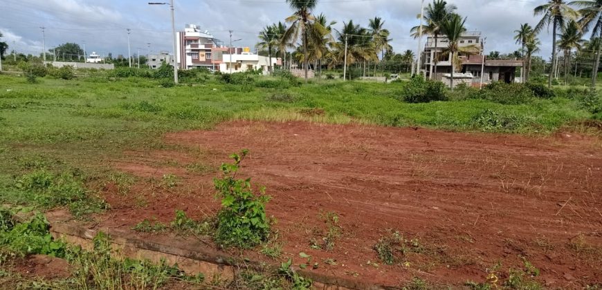 1380 Sqft North East Corner Residential Site Sale KBL Garden Layout, Mysore