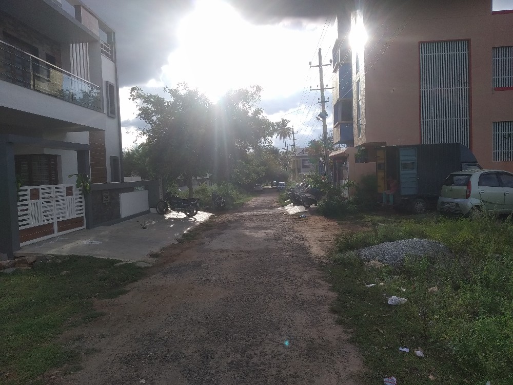 2400 Sqft South Face Residential Site Sale Somanathanagar, Mysore