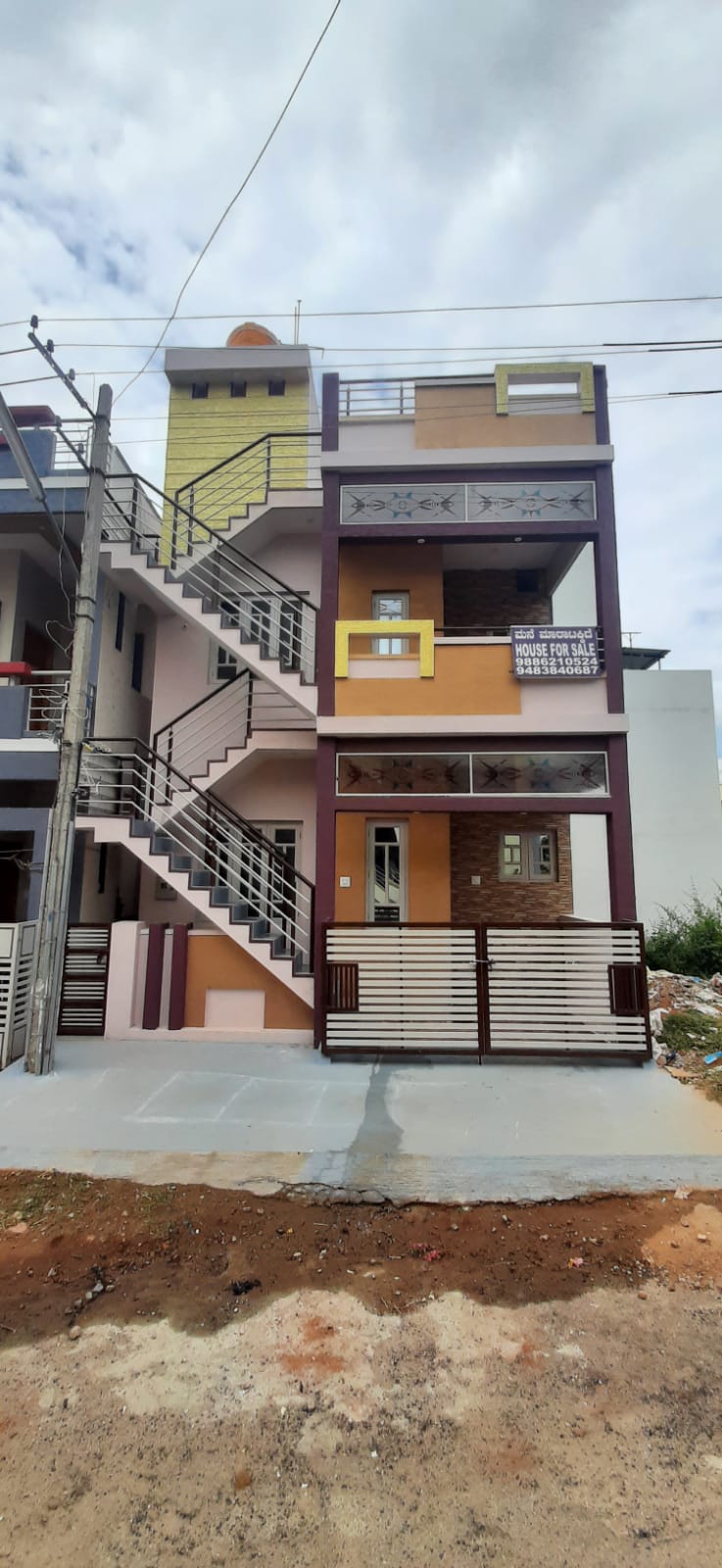 600 Sqft East Face Residential House Sale Sathgalli, Mysore