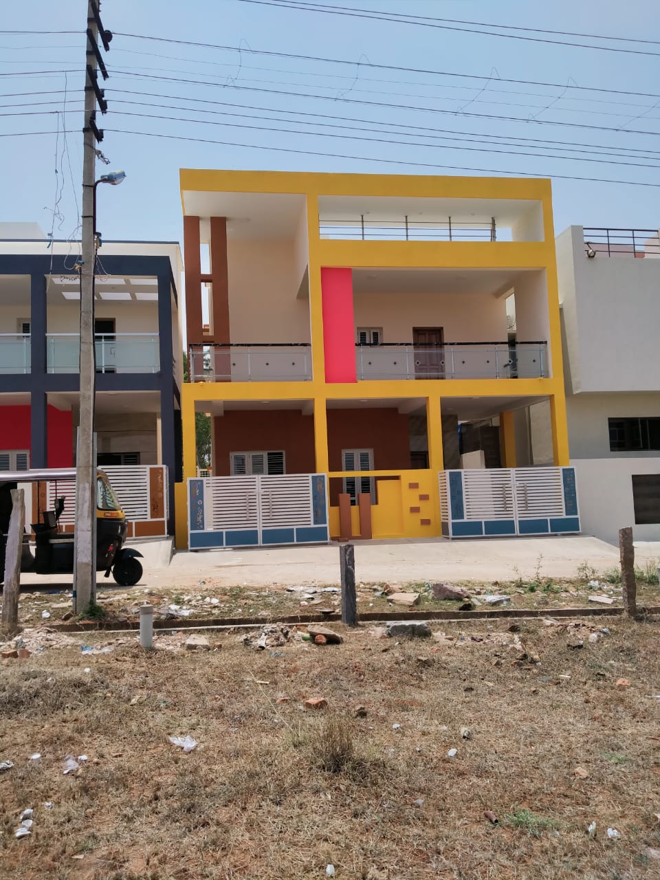 1380 Sqft West Face Residential House Sale Juidicial Layout, Mysore