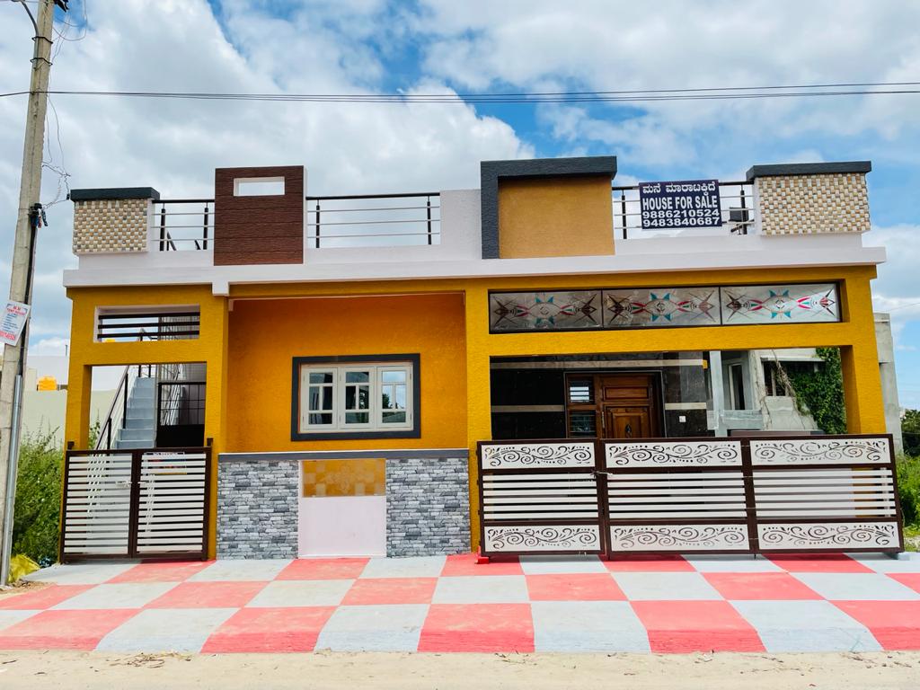 1200  Sqft North East Corner Residential House Sale Sathagalli, Mysore