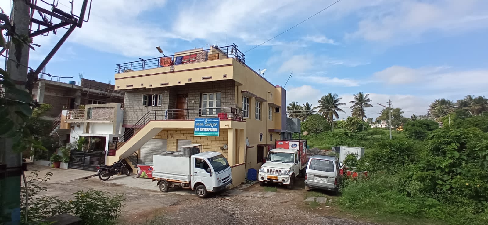 1200 Sqft East Face Residential Duplex House Sale Vianayaka Layout, Mysore