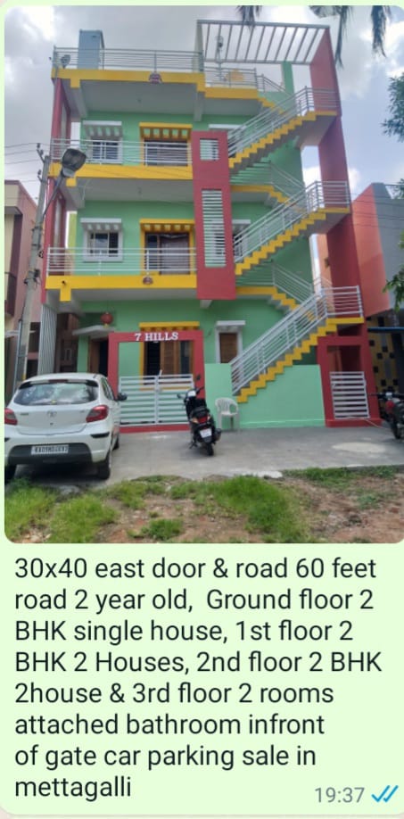 1200 Sqft East Face Residential House Sale Mettagalli, Mysore