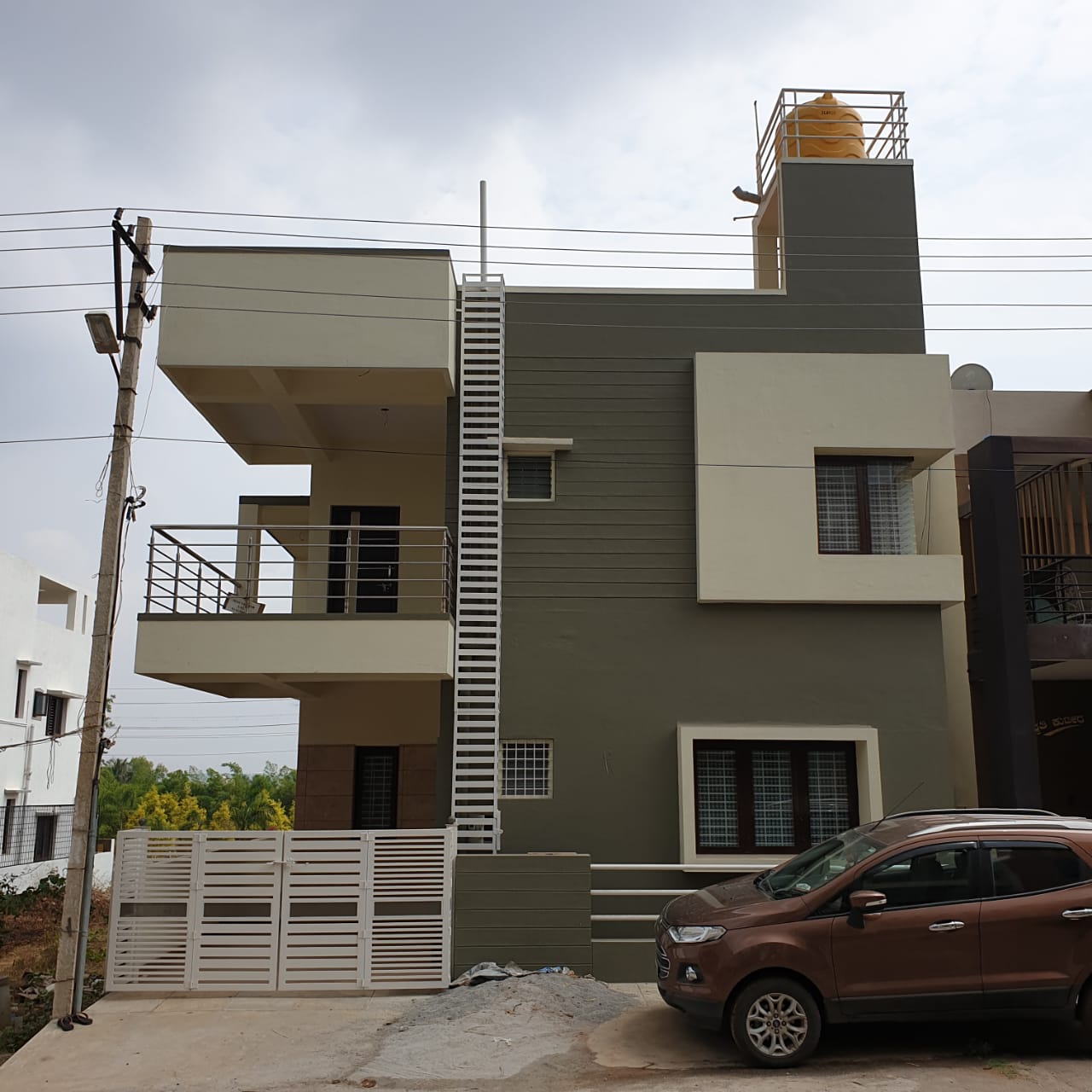 1200 Sqft North Face Residential Duplex House Sale Vijayanagar, Mysore