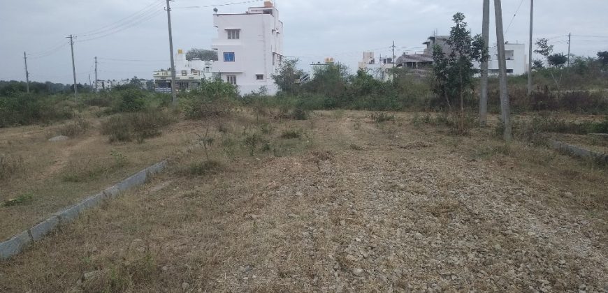 4000 Sqft West Face Residential Site Sale DTS Rao Nagar,