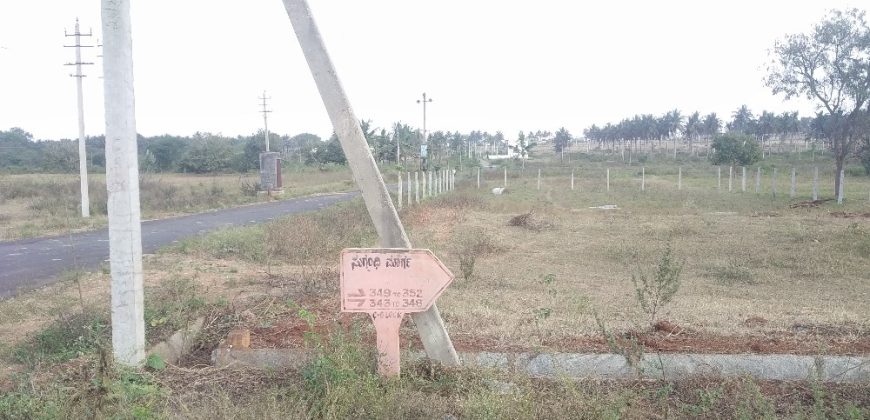 5000 Sqft North West Corner Residential Site Sale Bramhins Layout, Mysore