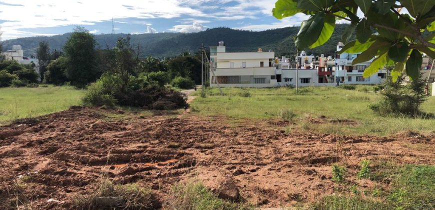 2400 Sqft East Face Residential Site Sale Police Layout, Mysore