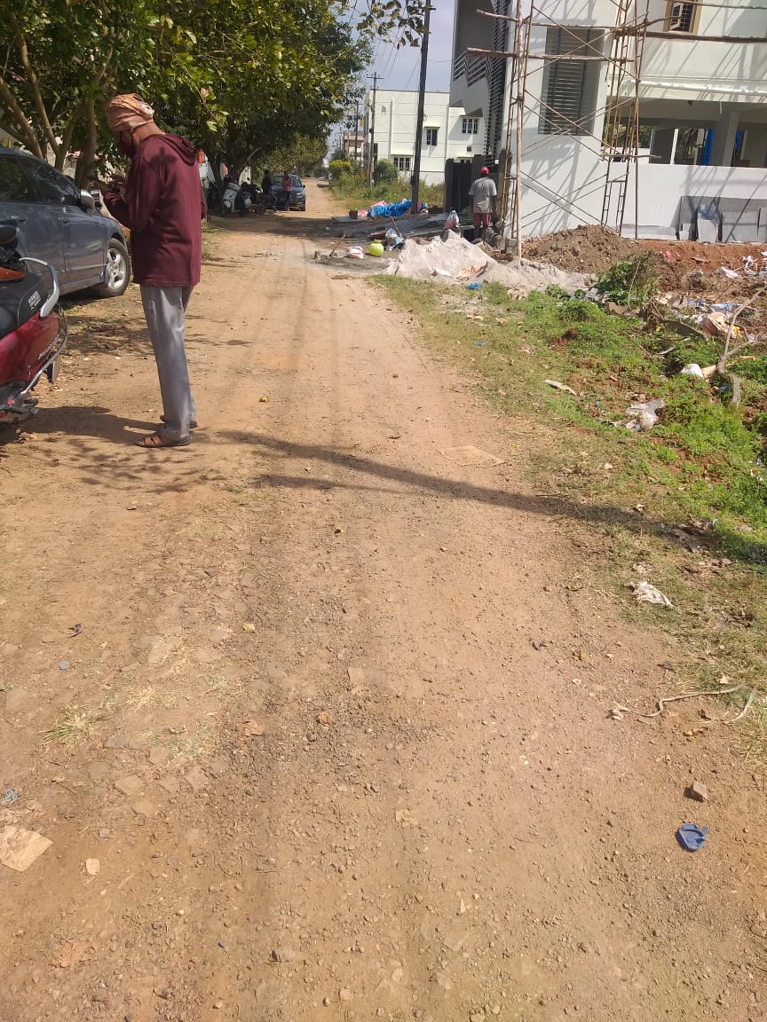 2400 Sqft North Face Residential Site Sale Somantha Nagar, Mysore