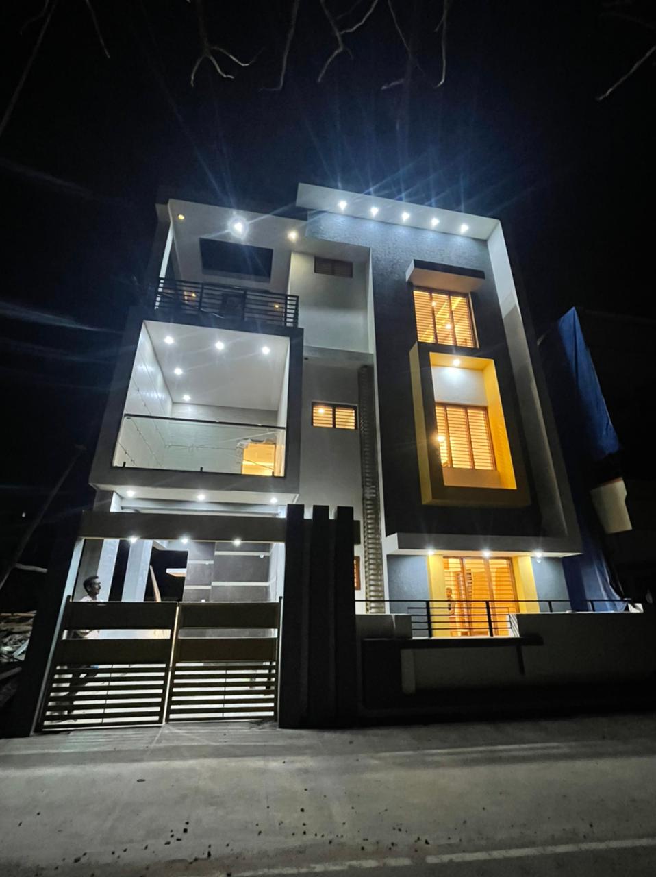 1500 Sqft North Face Residential House Sale Somanathanagar, Mysore