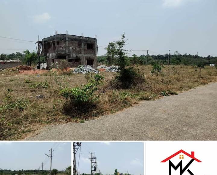 2400 Sqft West Face Residential Site Sale University Layout, Mysore