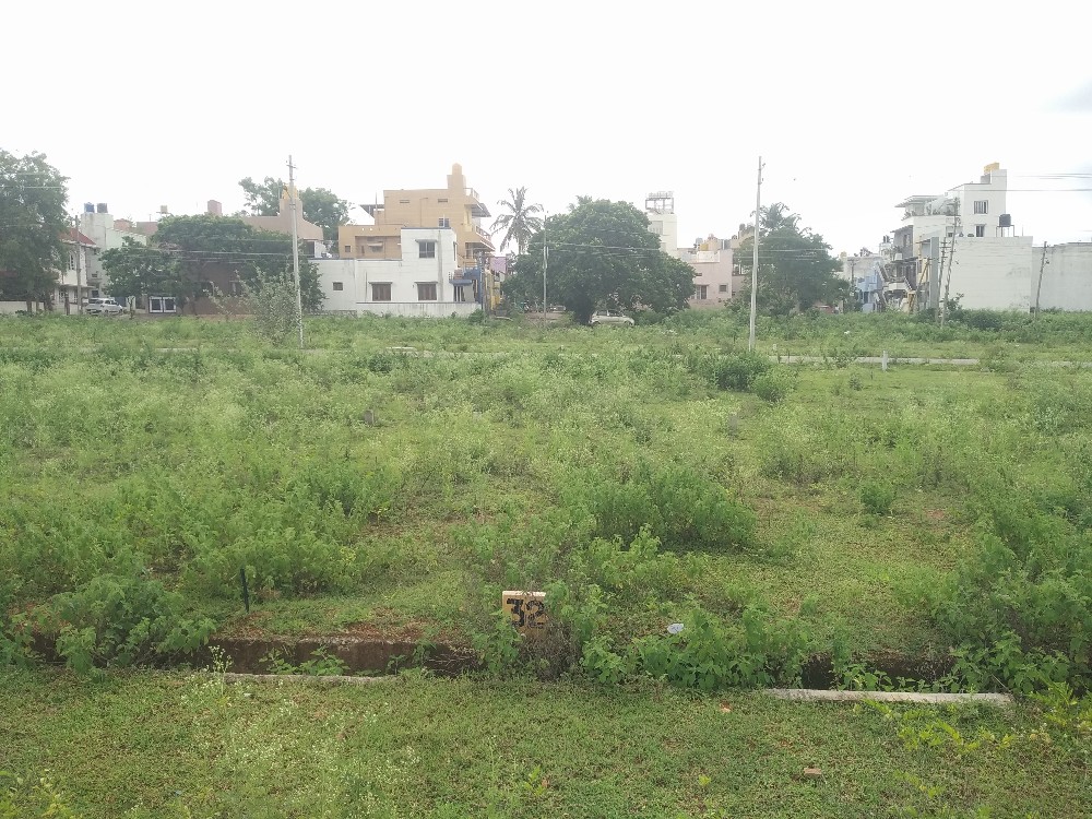 600 Sqft West Face Residential Site Sale Srirampura, Mysore