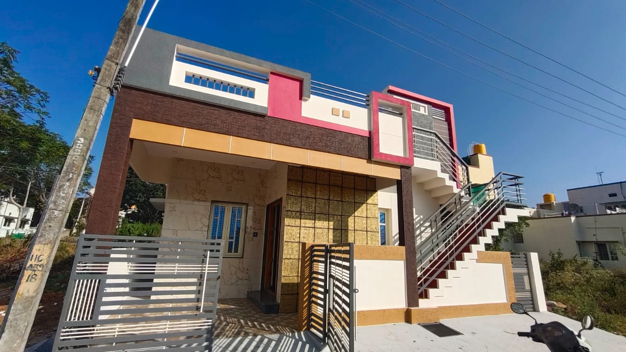 1200 Sqft North Face Residential House Sale Srirampura, Mysore