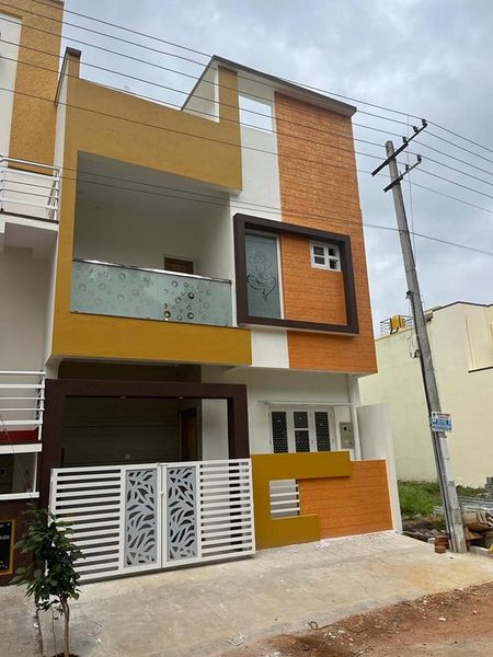 600 Sqft North Face Residential Duplex House Sale University Layout, Mysore