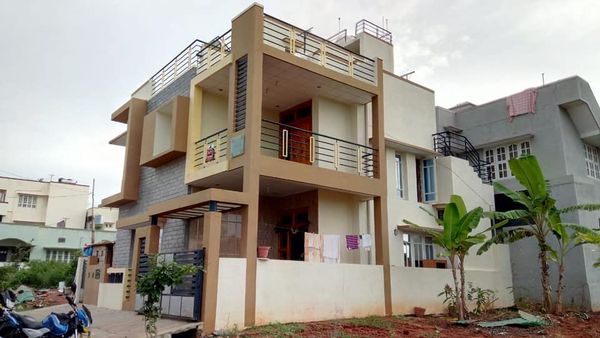 1200 Sqft East Face Residential Duplex House Sale Dattagalli, Mysore