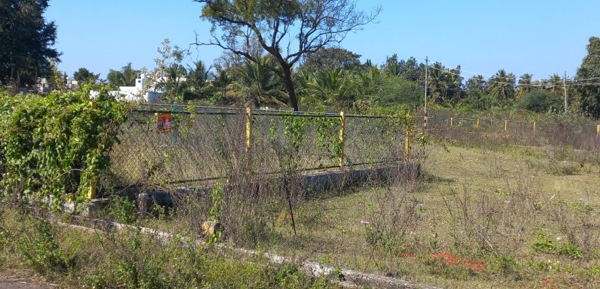 600 Sqft North Face Residential Site Sale University Layout, Mysore