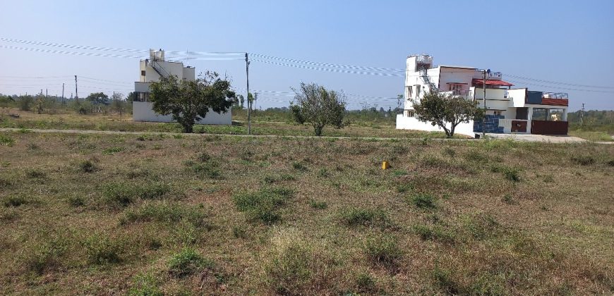 2400 Sqft East Face Residential Site Sale Brahmins Layout, Mysore