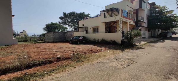 1500 Sqft West Face Residential Site Sale  Rajrajeshwari Nagar, Mysore