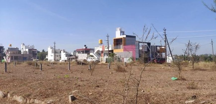 2400 Sqft South Face Residential Site Sale Vijayanagar, Mysore