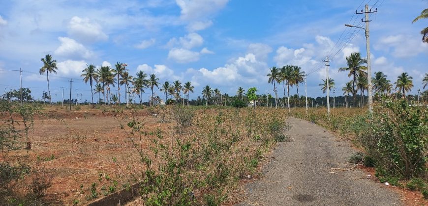 1200 Sqft South  Face Residential Site Sale Srirampura, Mysore