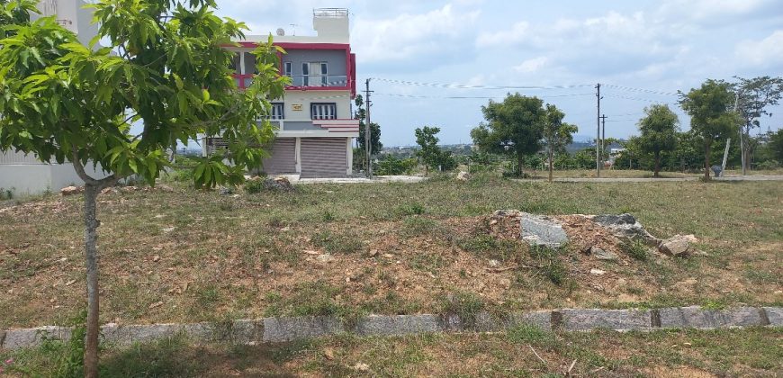 2400 Sqft West Face Residential Site Sale Kuberanandsagar Layout, Mysore